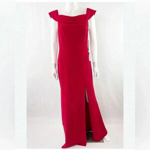 Lulus Red Maxi Length Formal Dress Holiday Event Christmas Party Gala Occasion